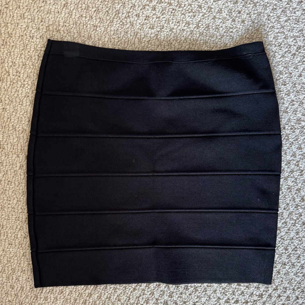 BB Dakota Black Mini Skirt